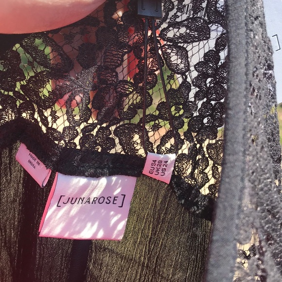 Blacktop with lace trim by Juna Rose - Picture 3 of 6